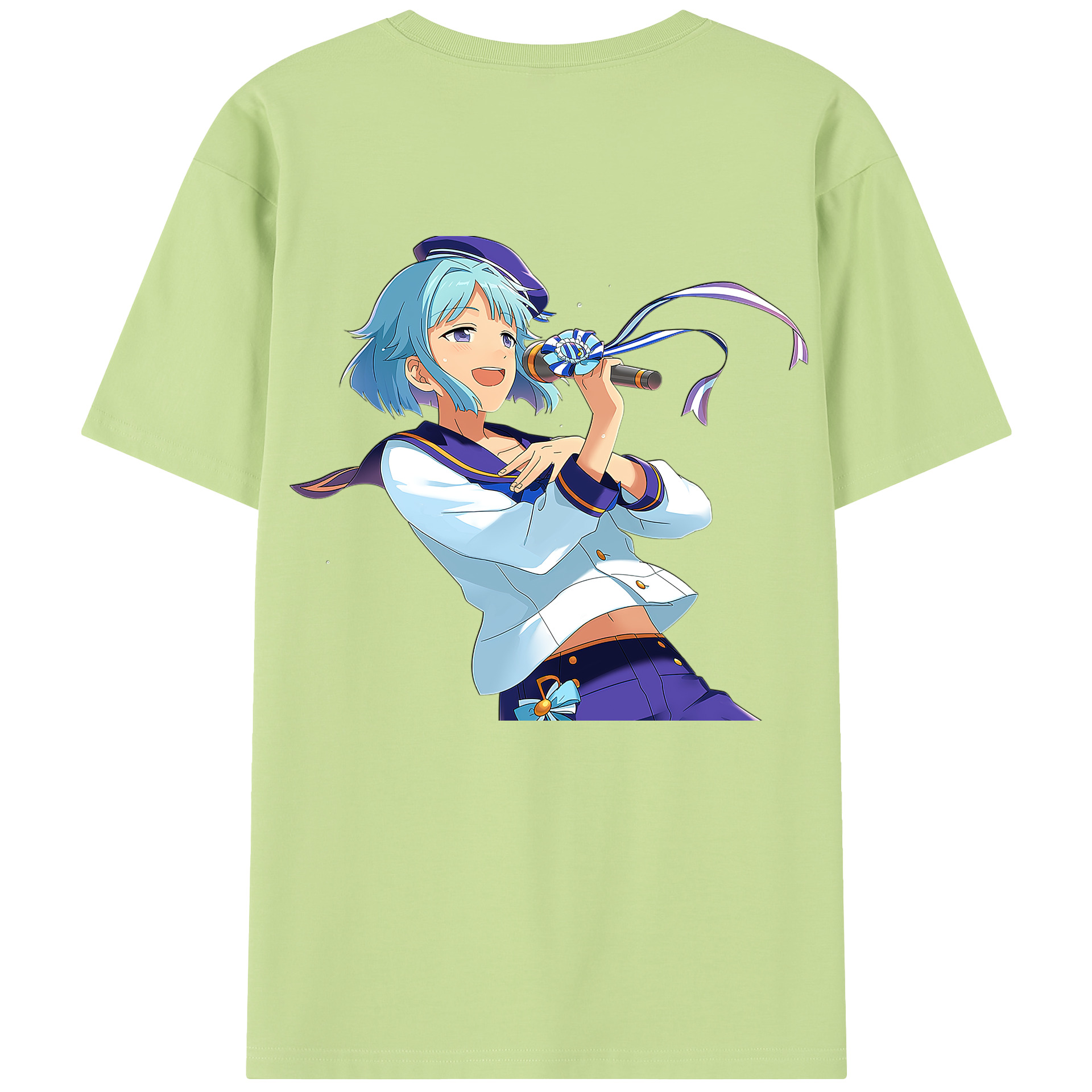 （画像用） あんさんぶるスターズ! Ensemble Stars 綿100％半袖Tシャツ（背面プリント）